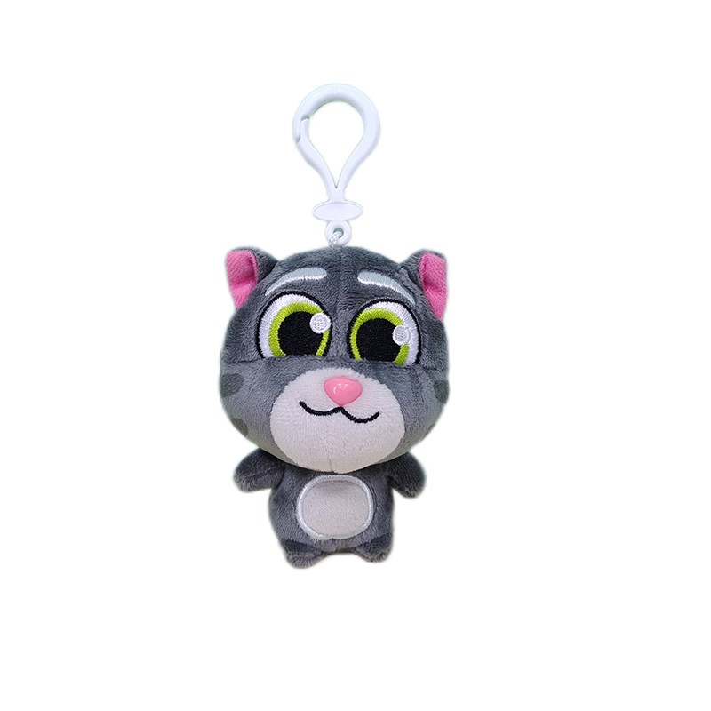 SQ5 Talking Tom Và Bạn Bè Búp Bê Sang Trọng Móc Khóa Quà Tặng Cho Bé Gái Túi Mặt Dây Chuyền Đồ Chơi Nhồi Bông Cho Trẻ Em Ba Lô Mặt Dây Chuyền QS5