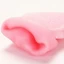 EBINLANDS 1 Cặp (2 Chiếc) Tất Da Mềm Nhiều Màu Có Thể Tái Sử Dụng Móng Chân Silicon Cứng Gót Chân