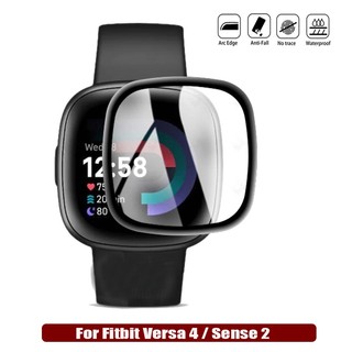 Miếng Dán Bảo Vệ Màn Hình Mềm Trong Suốt Cho Fitbit Versa 4 / Sense 2