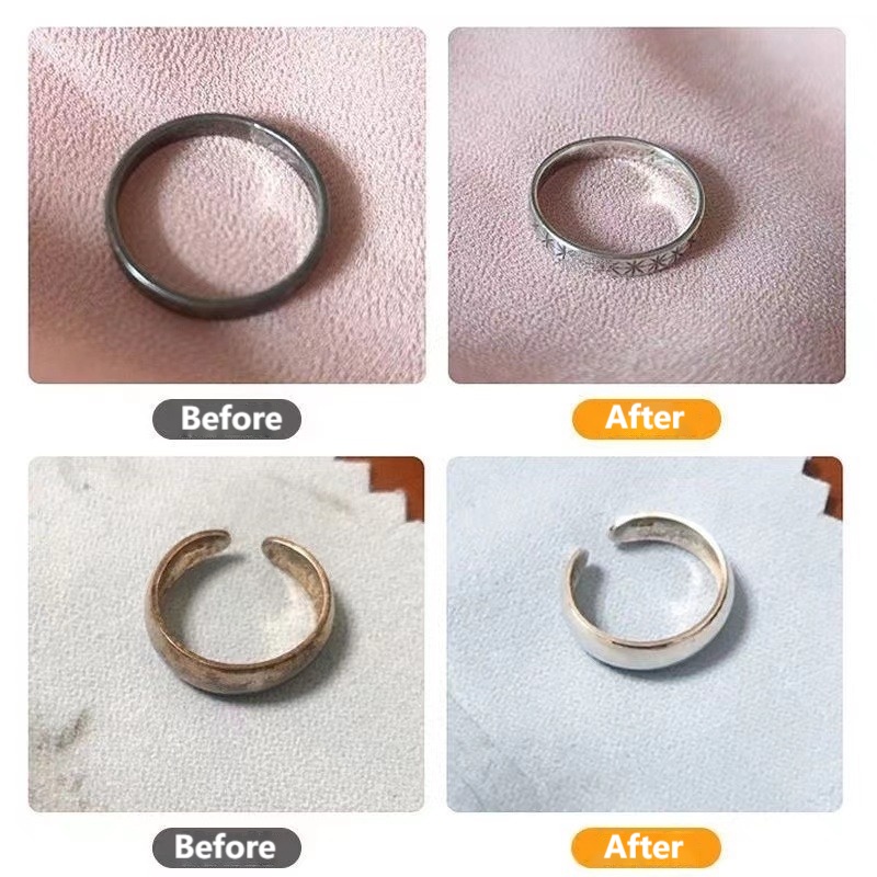 Khăn vải đánh bóng đồ trang sức bạc CASEGRACE chuyên dụng tiện lợi