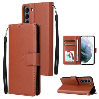 Dành Cho Samsung Galaxy S21 S23 Plus Ultra S21 + S21FE S23 + Flip Wallet Case Mềm Da Pu Khe Cắm Thẻ Bao Da