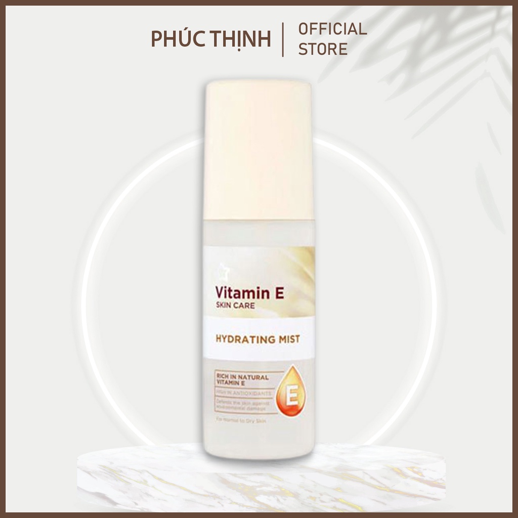 Xịt Khoáng Vitamin E Cho Da Khô Superdrug Vitamin E Skin Care Hydrating