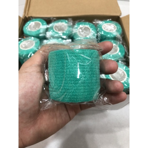 (Bản5CM)Băng keo thể thao, Băng quấn thể thao cao su non, Băng Vải chống chấn thương, hỗ trợ thi đấu và tập luyện