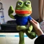 Bộ sưu tập và cao cấp Sáng tạo Pepe Sad Frog The Frpg Wire Thú nhồi bông sang trọng