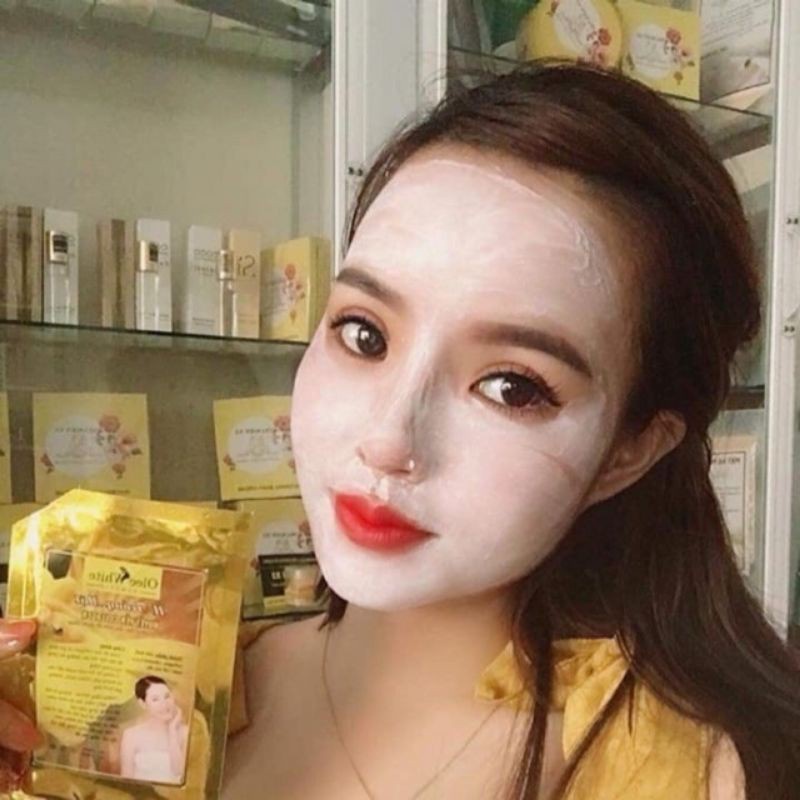 Ủ trắng mặt huyết yến - Trắng da, làm mờ thâm nám