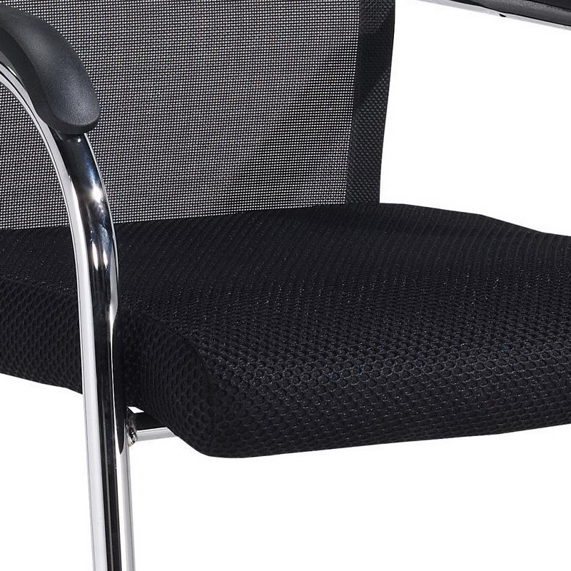 Ghế văn phòng chân chữ U lưng trung - 4009C