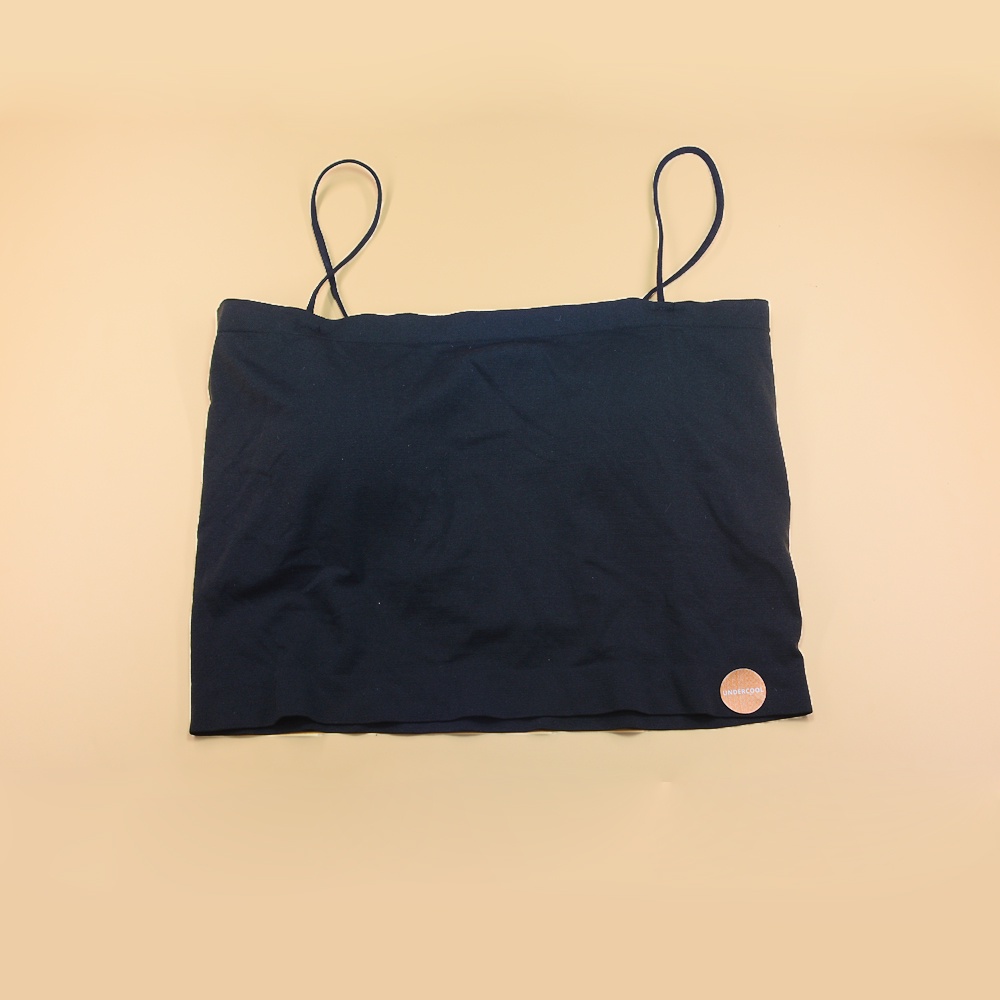 Áo 2 Dây Croptop UNDERCOOL Sợi Bún Chất Cotton Co Giãn Đệm Ngực Co Giãn Siêu Thoải Mái A2D01