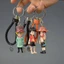 HT3 ONE PIECE Hình Móc Khóa PVC Anime Đồ Chơi Mô Hình Luffy Zoro Sanji Móc Khóa Túi Mặt Dây Chuyền Móc Chìa Khóa Quà Tặng TH3