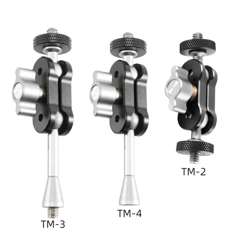 Hợp kim nhôm WU Magic Arm Mount với 1 4 vít cho micrô màn hình ánh sáng ...