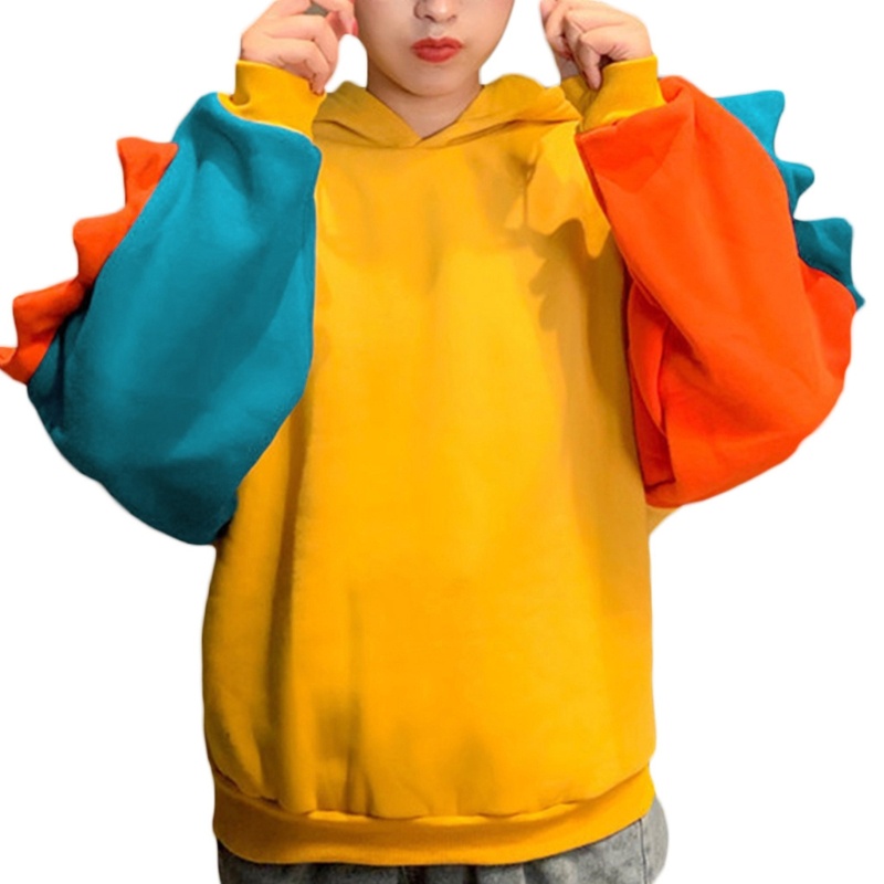 Áo khoác cosplay khủng long tay dài bông, màu sắc nổi bật