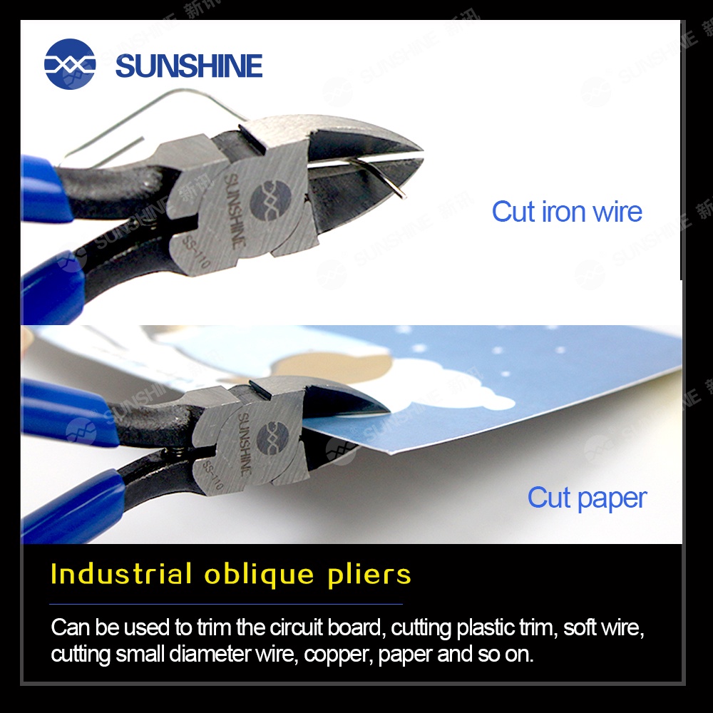 Kìm cắt linh kiện điện tử SUNSHINE SS-110 chuyên dụng