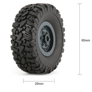 4 Vành Lốp Lốp Cho RC 1 / 16 Leo Xe Bánh Xích Xe B-1 / B-24 / C-14 / C-24 / B-16 Xe Tải Mô Hình Phụ Kiện,