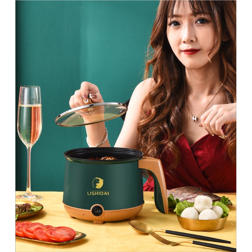 Ca Nấu Mì Chống Dính, Nồi Lẩu Mini Cầm Tay Nấu Sôi Siêu Tốc Thế Hệ Mới Đa  Năng Có Tay Cầm 1,8L Kèm Giá Hấp Tiện Lợi | Shopee Việt Nam