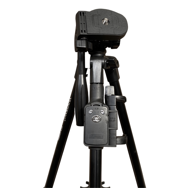 (Hàng Mới) Tripod - Chân đế điện thoại/ máy ảnh Yunteng VCT 5208RM và kèm theo remote