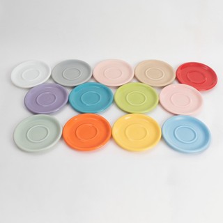 [ORIGAMI JAPAN] Volcano Đĩa sứ Origami Cappuccino Latte Cup Saucer 147mm