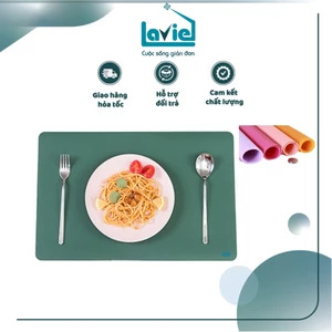 Tấm lót nhào bột silicon làm bánh hoặc lót bàn ăn tiện dụng cho nhà bếp