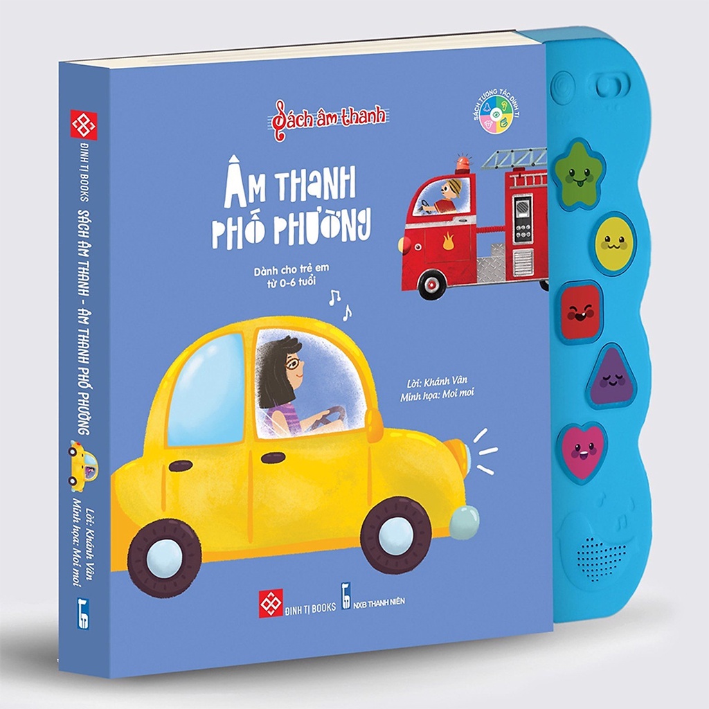 Ảnh Sách Âm Thanh - Sách Tương Tác 0-6Y [Nhiều Chủ Đề] - Đinh Tị Books 3