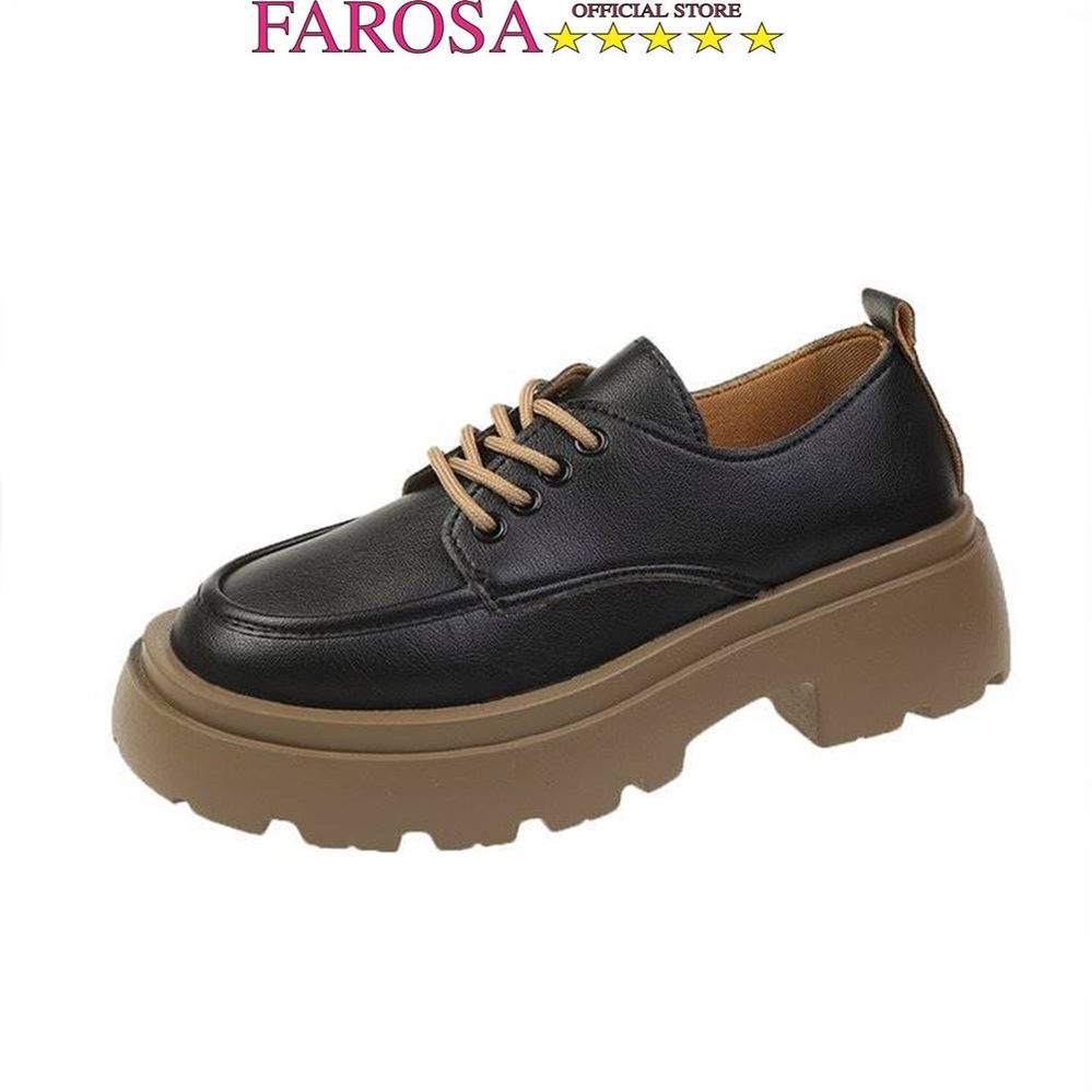 Giày đốc nữ Oxford vintage mẫu hót 2022 FAROSA - TK28 đế dày phong cách năng động phối đồ đẹp