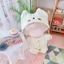 YOLOGO 20cm Quần Áo Búp Bê Đồ Chơi Áo Len Phụ Kiện Bông Búp Bê Nhồi Bông Hoạt Hình Động Vật Jumpsuits
