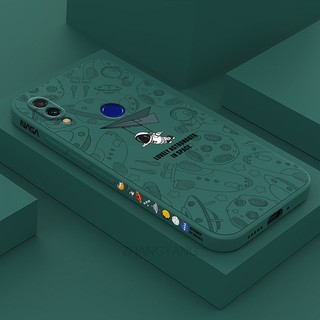 ốp lưng Redmi 7 Redmi note 7 Ốp Điện Thoại Silicone TPU Mềm Họa Tiết Phi Hành Gia Có Dây Đeo Cho Redmi 7 Redmi note 7