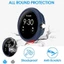 Matte Hard Shell Edge Case Smartwatch Khung Bảo Vệ Cho Google Pixel Watch Bảo Vệ Ốp Lưng Bao Tay Phụ Kiện Thông Minh