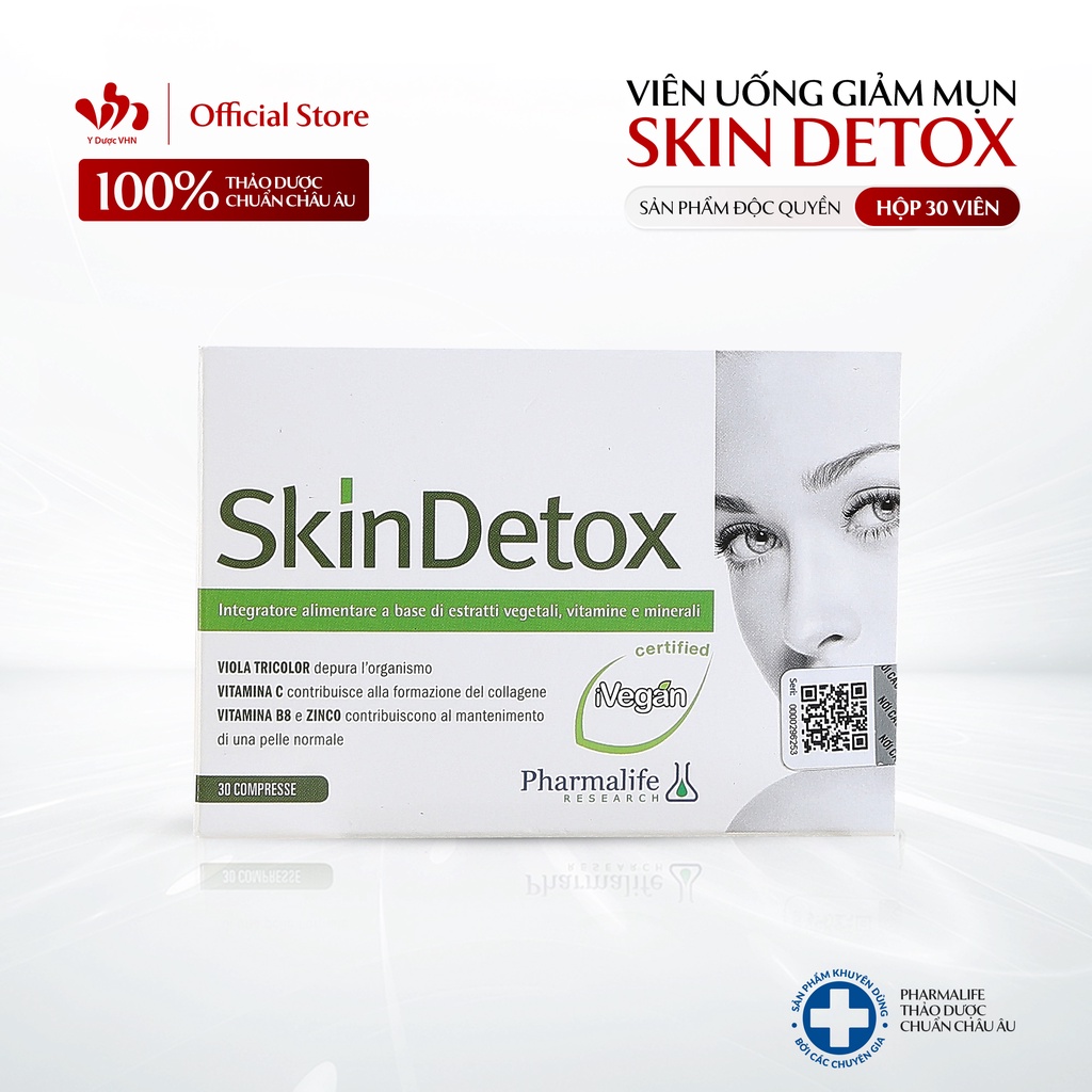 Làm thế nào viên uống trị mụn Skin detox giúp điều chỉnh lượng dầu tiết ra trên da?
