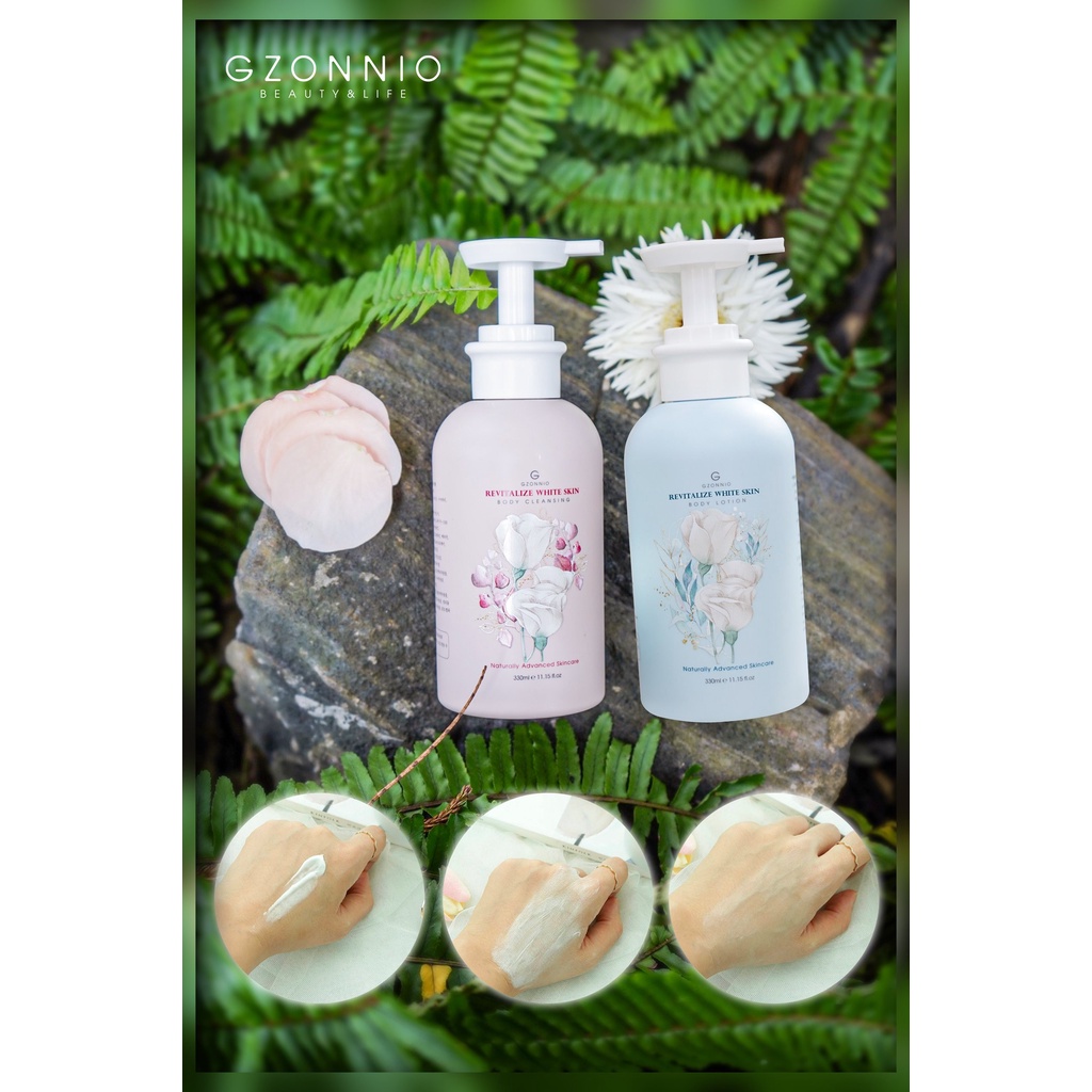 Combo Tắm Trắng + Body Lotion Gzonnio