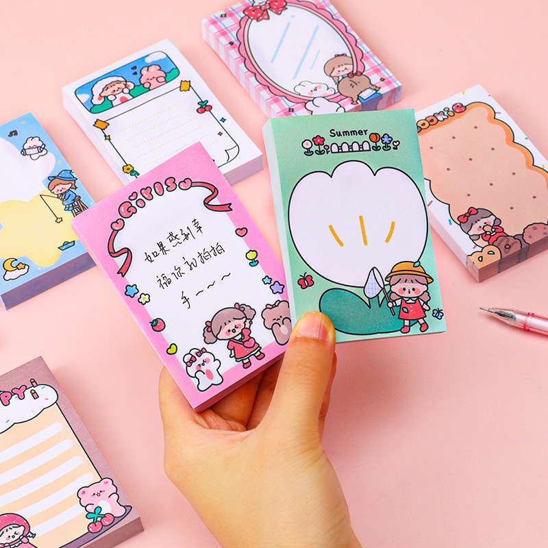 3 Note Ghi Chú Cô Bé Thỏ