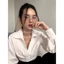 Kính giả cận thời trang nữ nam cao cấp gọng kính cận hot hit chống tia UV400 phong cách Ulzzang đẹp giá rẻ ABICA 115