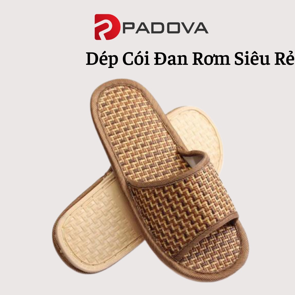 Dép Cói Đan Rơm Siêu Rẻ Êm Chân Đi Trong Nhà, Văn Phòng Cực Thoáng Khí ...
