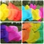 SUNKISSD Quạt nhảy múa bụng Gradient 150cm, Rayon Silk - Phù hợp cho Trẻ Em & Phụ Nữ