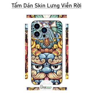 Tấm dán Skin Mặt Sau  FULL VIỀN Dành Cho 14prm , 13prm , 12prm , 11prm , ip11 , ip12 , ip13 - FukiShop