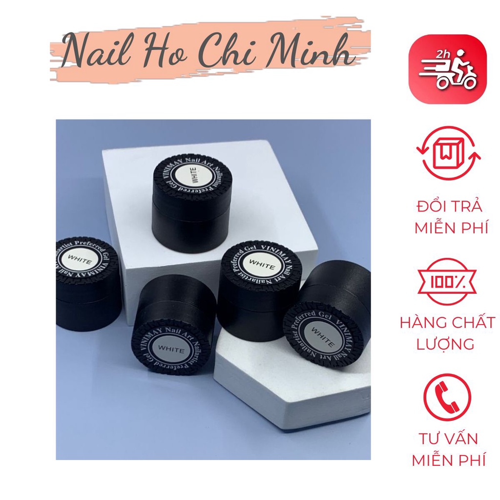 Gel nhện Vinimay chính hãng - Gel mạng nhện trơn chất đậm đặc sợi siêu dai (lẻ 1 hũ đen trắng)