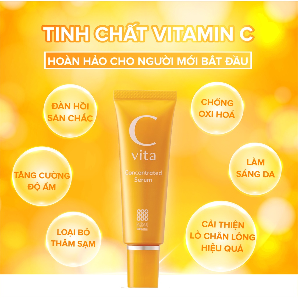 Ảnh Tinh Chất Chứa Vitamin C Dưỡng Trắng Da & Dưỡng Ẩm MEISHOKU CVita 30ML 4