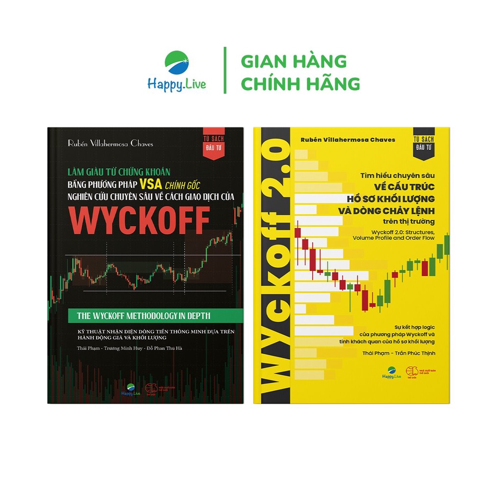 Ảnh Bộ Sách Giao Dịch Theo Wyckoff - Làm Giàu Từ Chứng Khoán Bằng Phương Pháp VSA Chính Gốc (Gồm 2 cuốn) 1