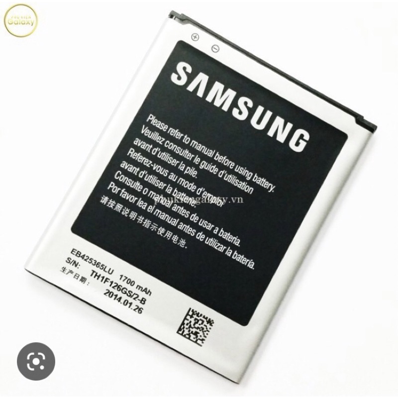 Pin sámung galasy 8262 EB425365LU dung lượng 1700mAh | Shopee Việt Nam