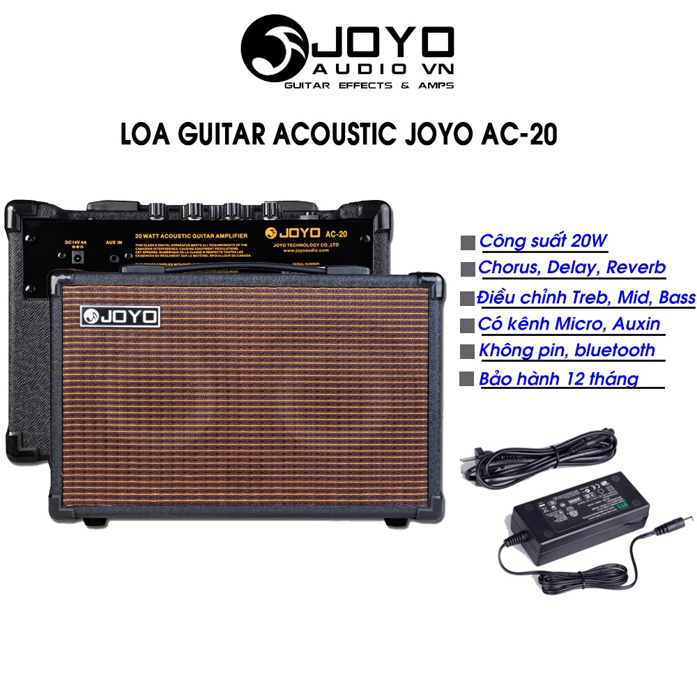 Joyo AC20 Loa Amplifier Guitar Acoustic Công Suất 20W Shopee Việt Nam