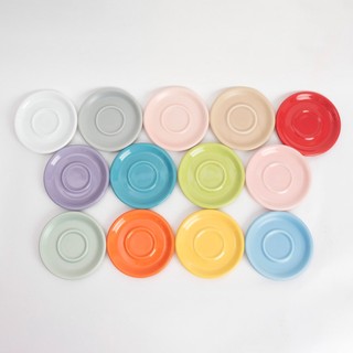 [ORIGAMI JAPAN] Volcano Đĩa sứ Origami Cappuccino Latte Cup Saucer 147mm