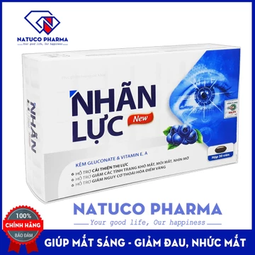 Viên uống bổ mắt Nhãn Lực thành phần lutein, DHA,cao việt quất, Omega giúp sáng mắt giảm nhức mỏi mắt, khô mắt hiệu quả