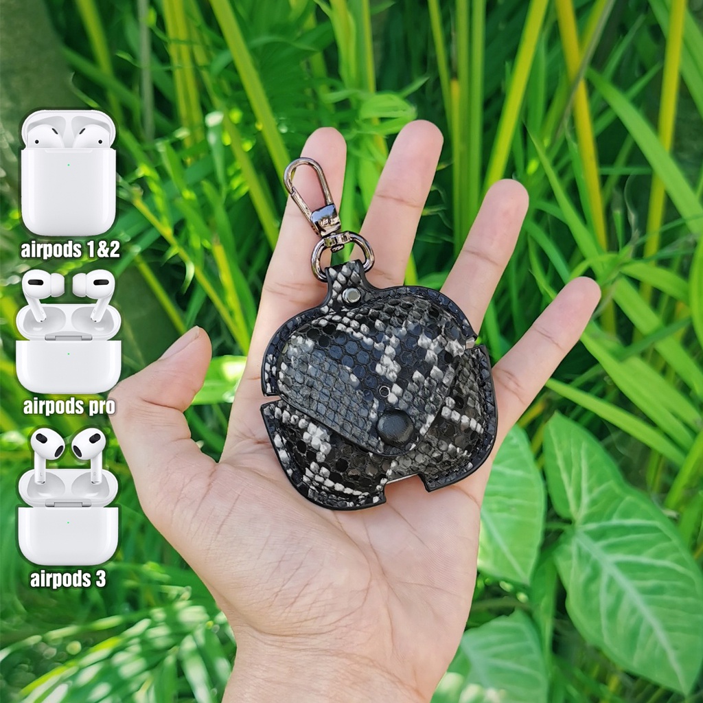 Bao da airpod 1/2/3/Pro/Pro2 (4 màu da tùy chọn)