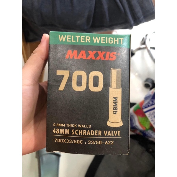 Ruột / Săm Xe Đạp MAXXIS 700x33/50 Van Xe Đạp 48MM & Van Honda 48MM