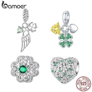 Mặt phụ kiện vòng tay BAMOER BSC759 bạc 925 tùy chọn kiểu dáng xinh xắn