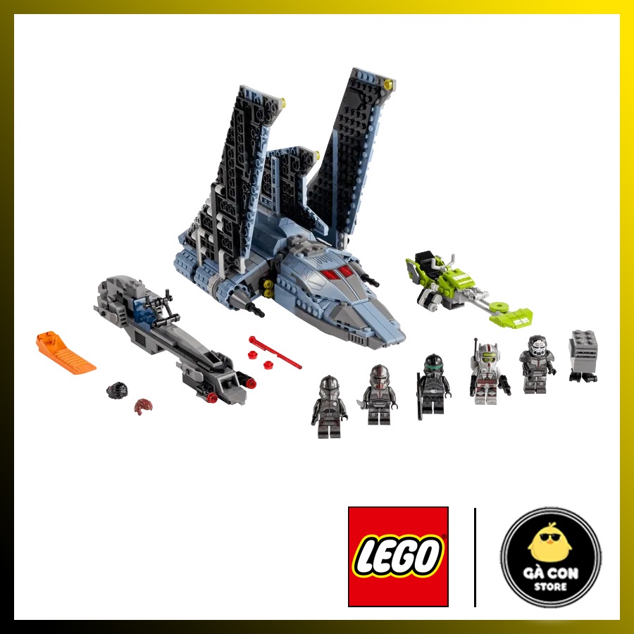 LEGO Star Wars 75314 The Bad Batch Attack Shuttle Tàu con thoi