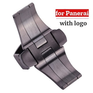 22mm 24mm Phụ kiện đồng hồ Thép không gỉ Khóa chốt ép đôi Khóa bướm Phù hợp cho dây đeo Panerai Khóa gấp