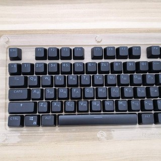 Dusur 104 Miếng ABS Nga Hàn Quốc Keycap OEM Bàn Phím Cơ Đèn Nền Mũ Chìa Khóa