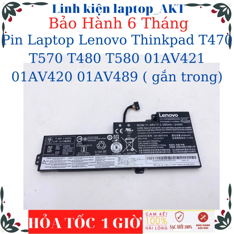 01AV420 01AV421 Akku für Lenovo ThinkPad T470 T480 A475 A485 TP25 Series Notebook 01AV419 01AV489 SB10K97576 SB10K97577 SB10K97578 11.4V 24Wh