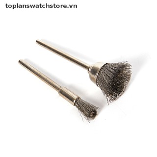 Set 10 Chổi Sợi Thép Đánh Bóng Loại Bỏ Rỉ Sét Tiện Dụng