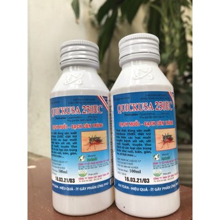 Thuốc diệt muỗi, côn trùng Quick Usa 3500ec - Chai 100ml