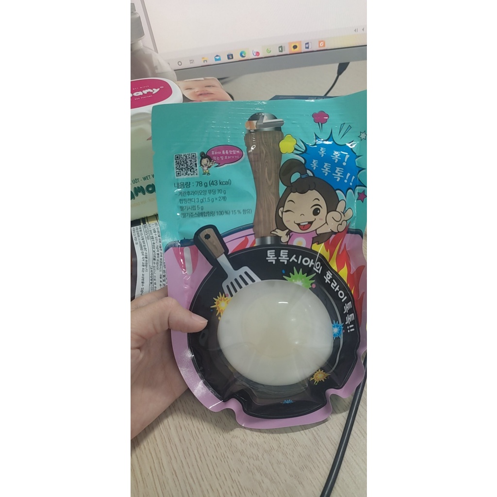 PUDDING THẠCH TRỨNG HÀN QUỐC CHIÊN TỰ NỔ TOKTOK ( 100g) | Shopee Việt Nam