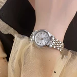 Đồng hồ nữ OLEVS 9931 chính hãng dây đeo bằng thép không gỉ có lịch phát sáng chống thấm nước — ảnh 2
